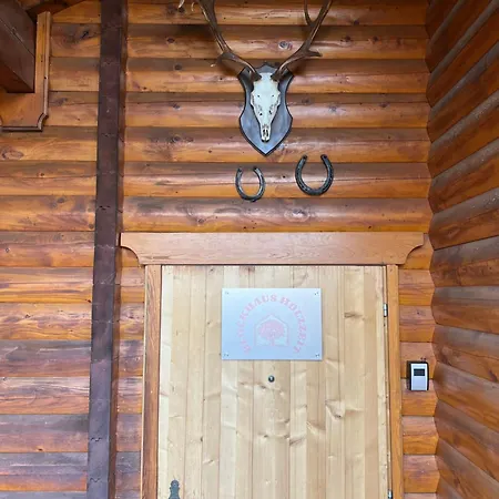 Blockhaus Holzzeit Im Bayerischen Wald *