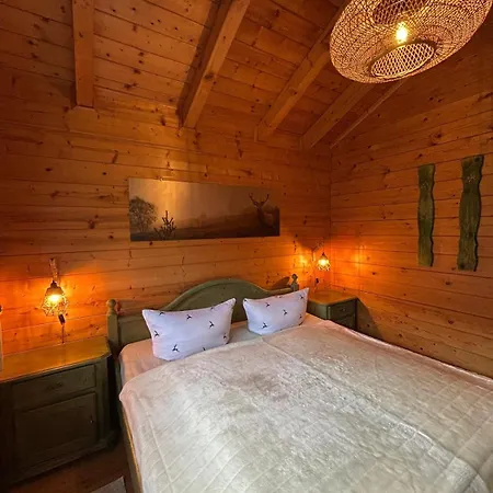 Blockhaus Holzzeit Im Bayerischen Wald *