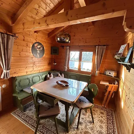 Blockhaus Holzzeit Im Bayerischen Wald דירה