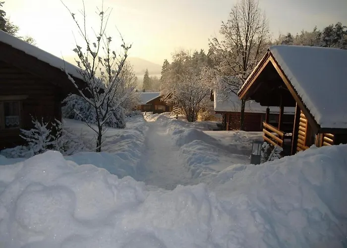 Blockhaus Holzzeit Im Bayerischen Wald