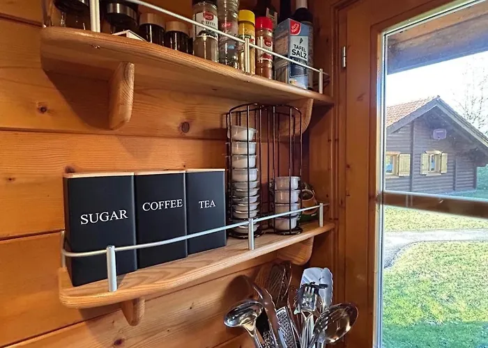 Blockhaus Holzzeit Im Bayerischen Wald