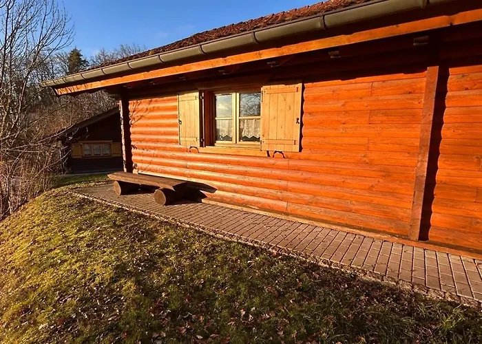 Appartement Blockhaus Holzzeit Im Bayerischen Wald Stamsried
