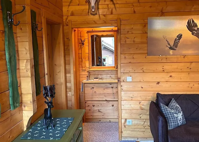 Blockhaus Holzzeit Im Bayerischen Wald شقة Stamsried